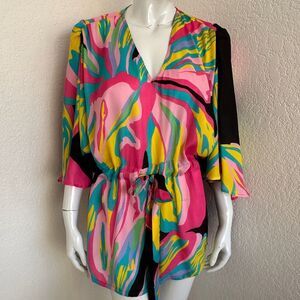 Mara Hoffman Gypsy Swim Cover Up Sheer Size S 🔥